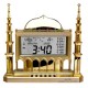 Qumex azan clock 850 full automatic every single minute change ساعة الاذان الاوتوماتيكية - خمسة اصوات للاذان - الف مدينة